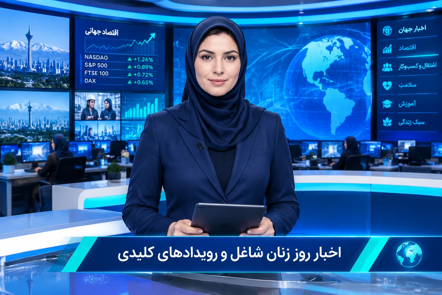 اخبار روز زنان شاغل و رویدادهای کلیدی